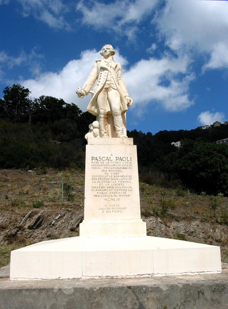 Buste Pascal PAOLI (MOROSAGLIA)